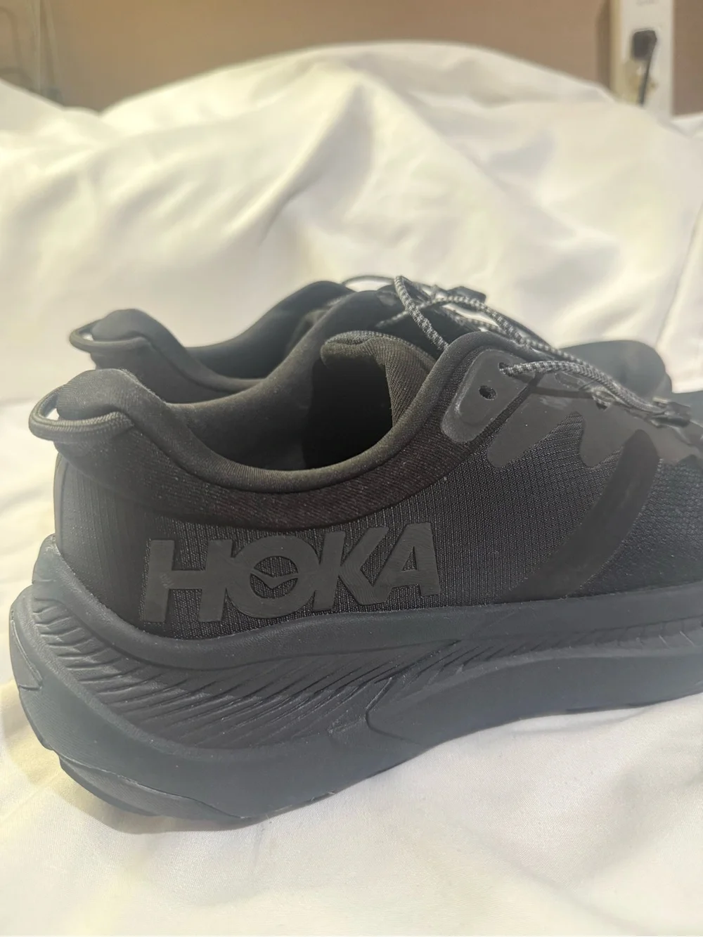 Hoka One On Mens 12D Black Transport Cordura Running Shoes PerformanceSneakers